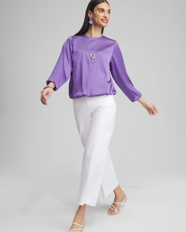 Bubble Hem Top - image 2